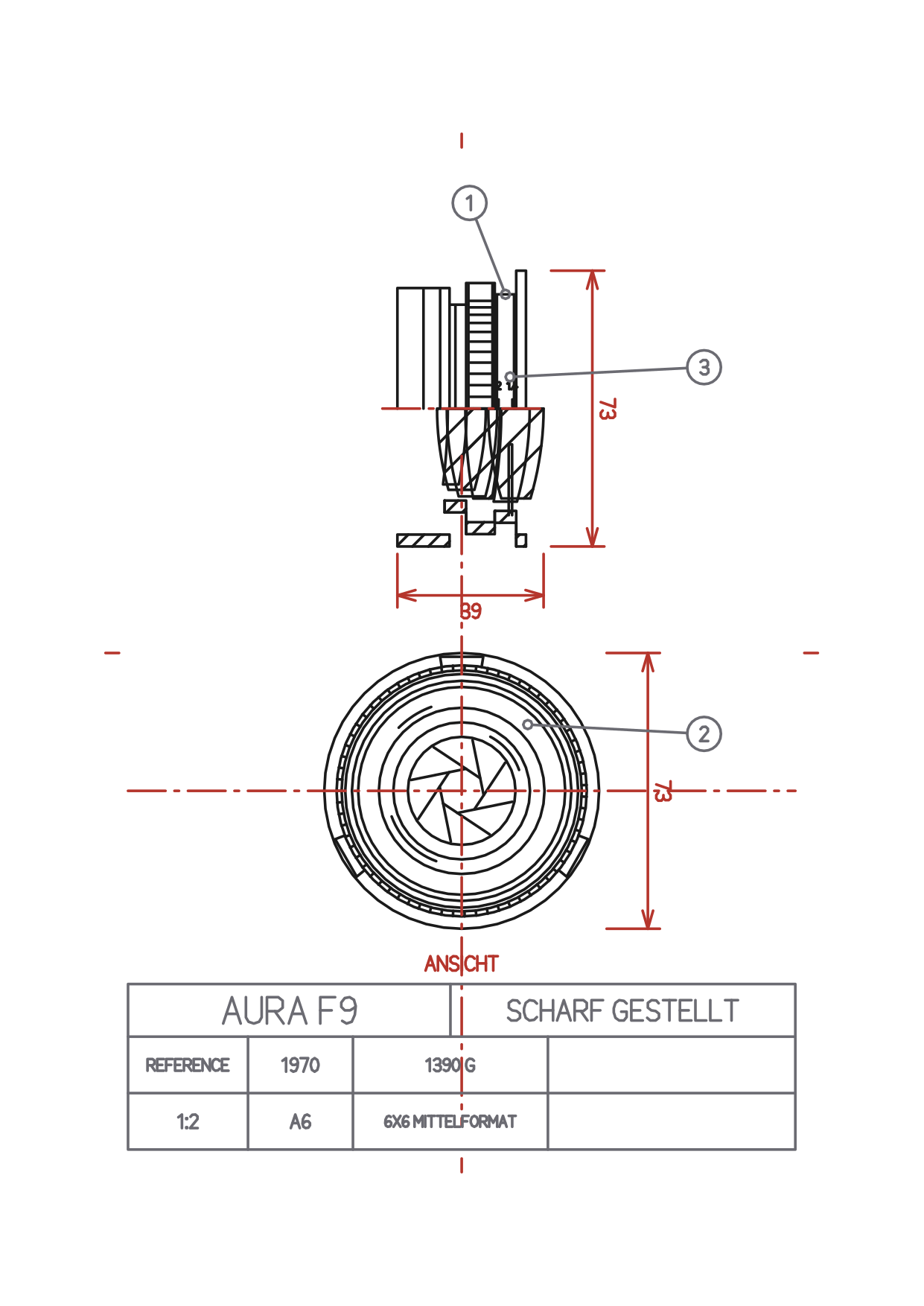 Generative Plotter-Kunst: Kamera, Mechanik Rot