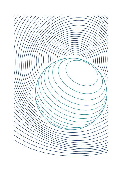 Poster: Muster – Verlauf Ozean