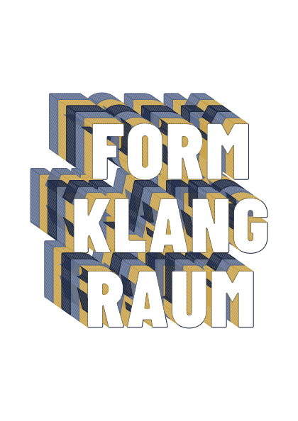 Poster: 3D-Text – Monumentale Schrift